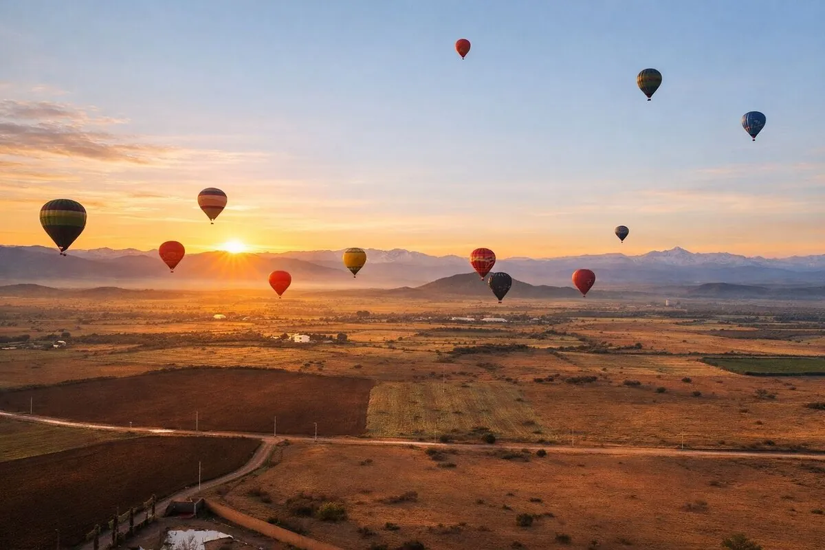 Classic Hot Air Balloon Ride in Marrakech